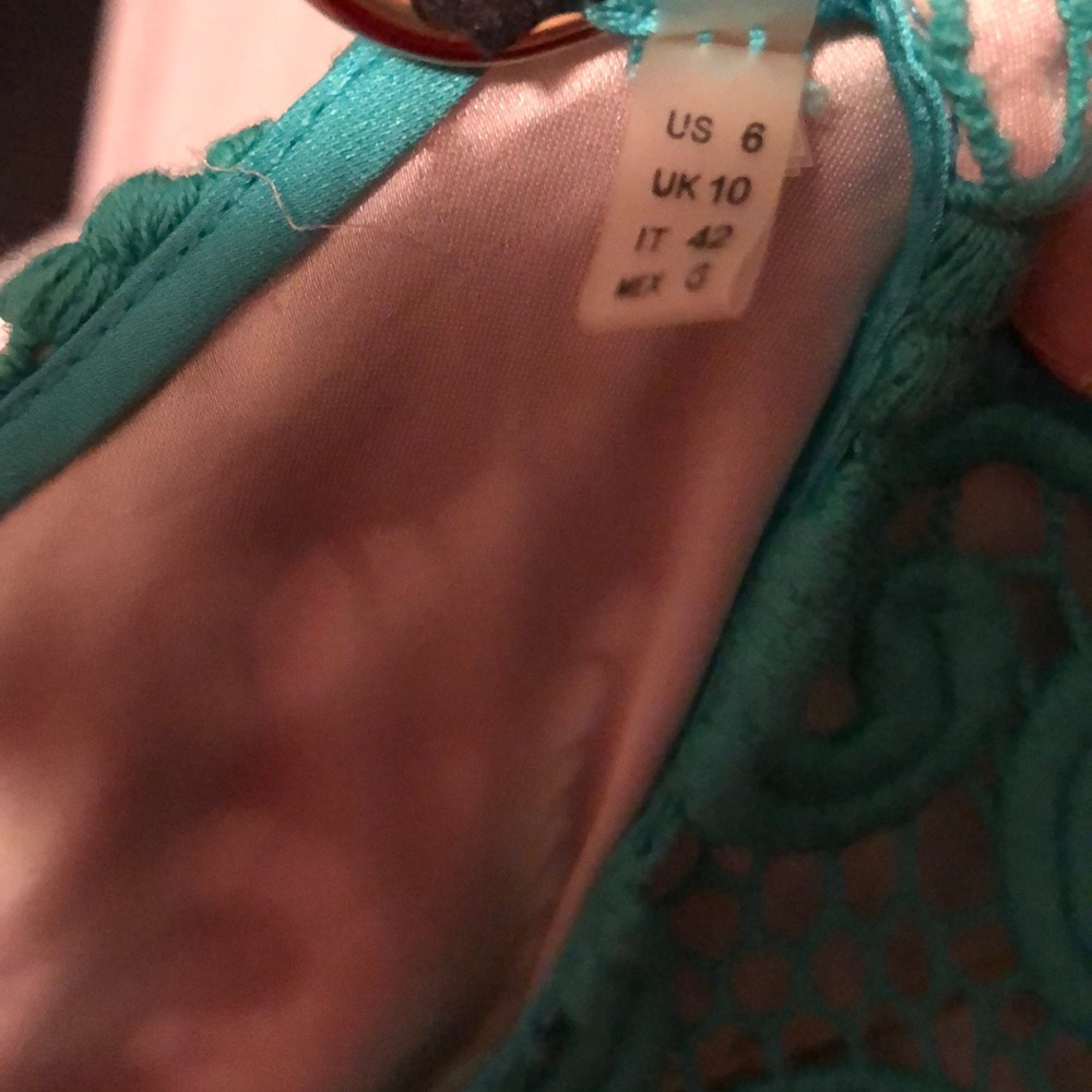 Elie Tahari Lolly Scroll Lace Dress GORGEOUS cocktail dress - Picture 8 of 8